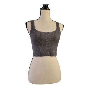 💕Everlane Wool And Yak Hair Blend Cropped‎ Tank. Size S New